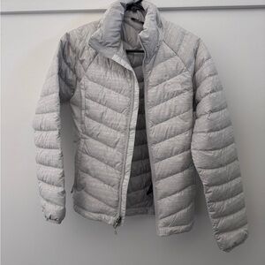 The North Face Women's Light Gray Puffer Jacket